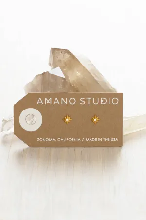 Amano Tiny Venus Star Stud Earrings