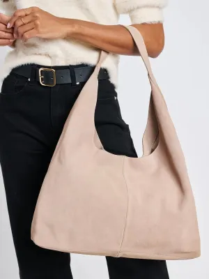 Amber Suede Hobo