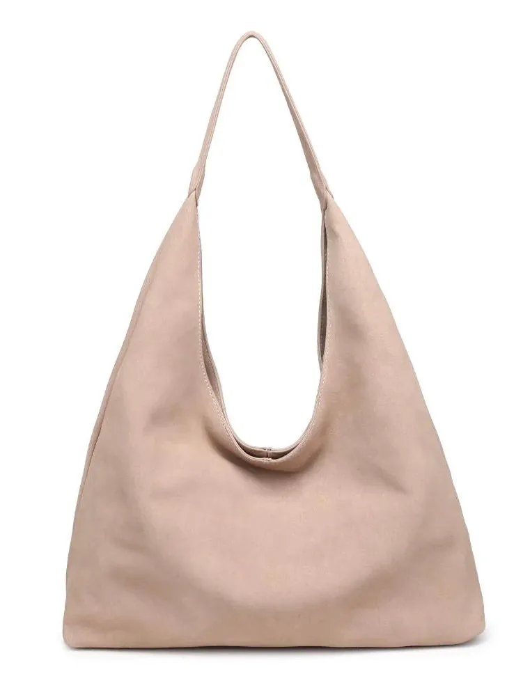 Amber Suede Hobo