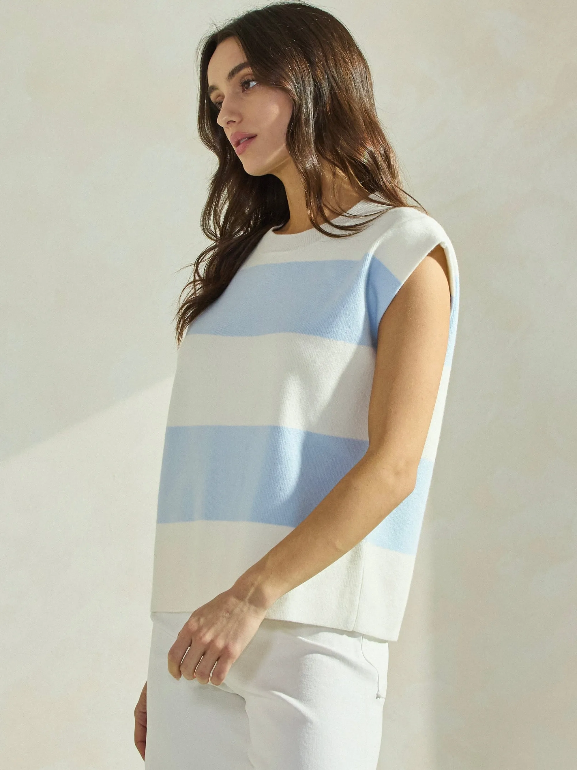 Amberleigh Sleeveless Sweater
