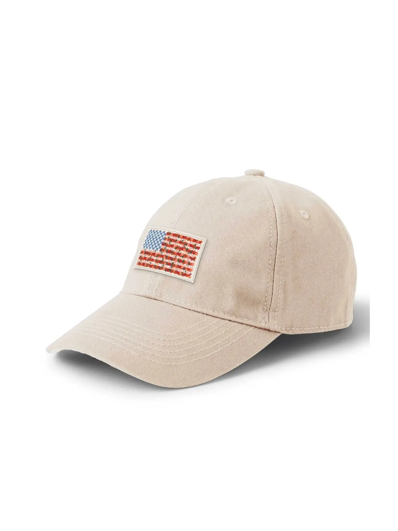 Americana Floral Baseball Cap
