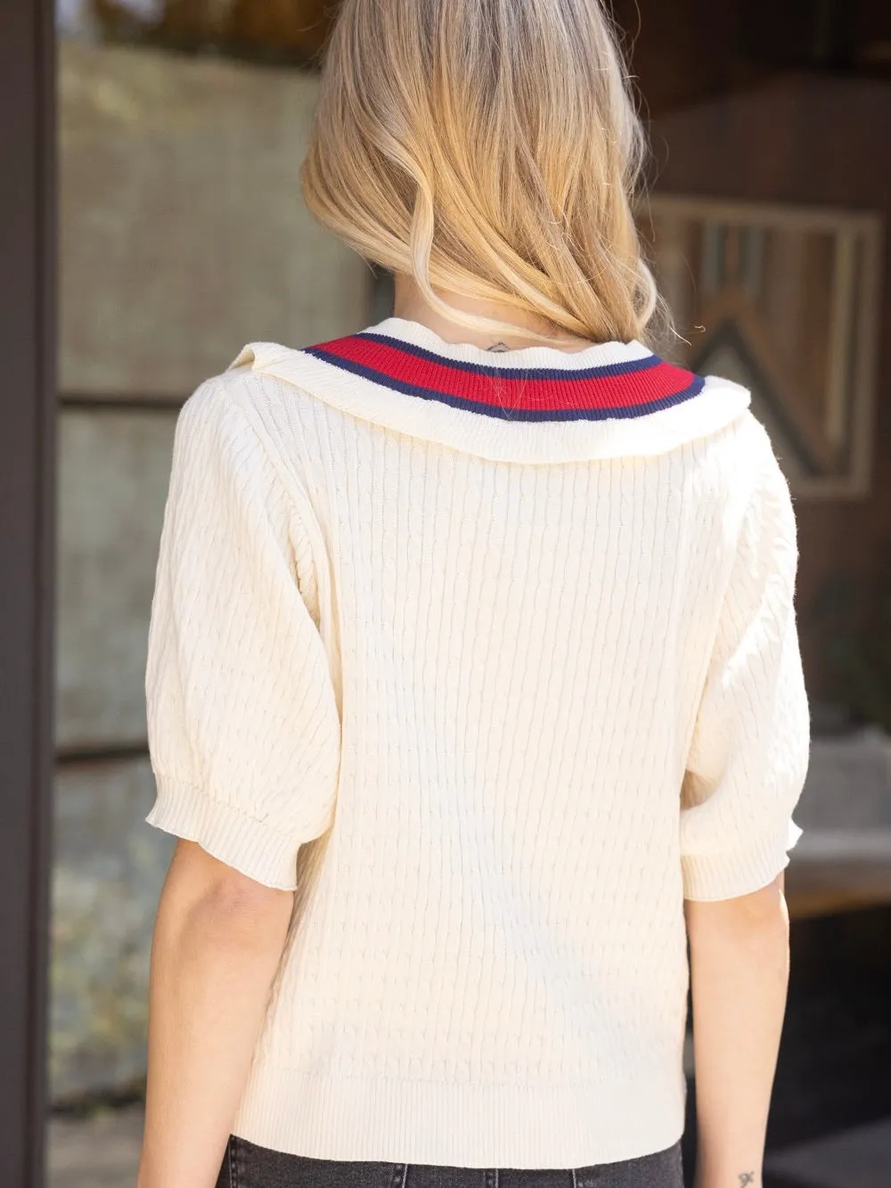 Angie Varsity Sweater