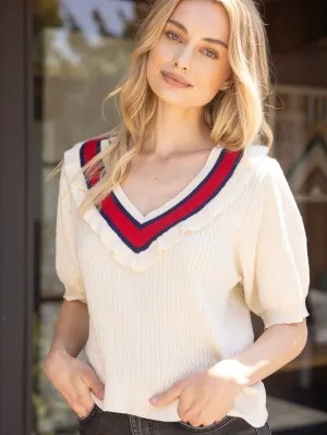 Angie Varsity Sweater