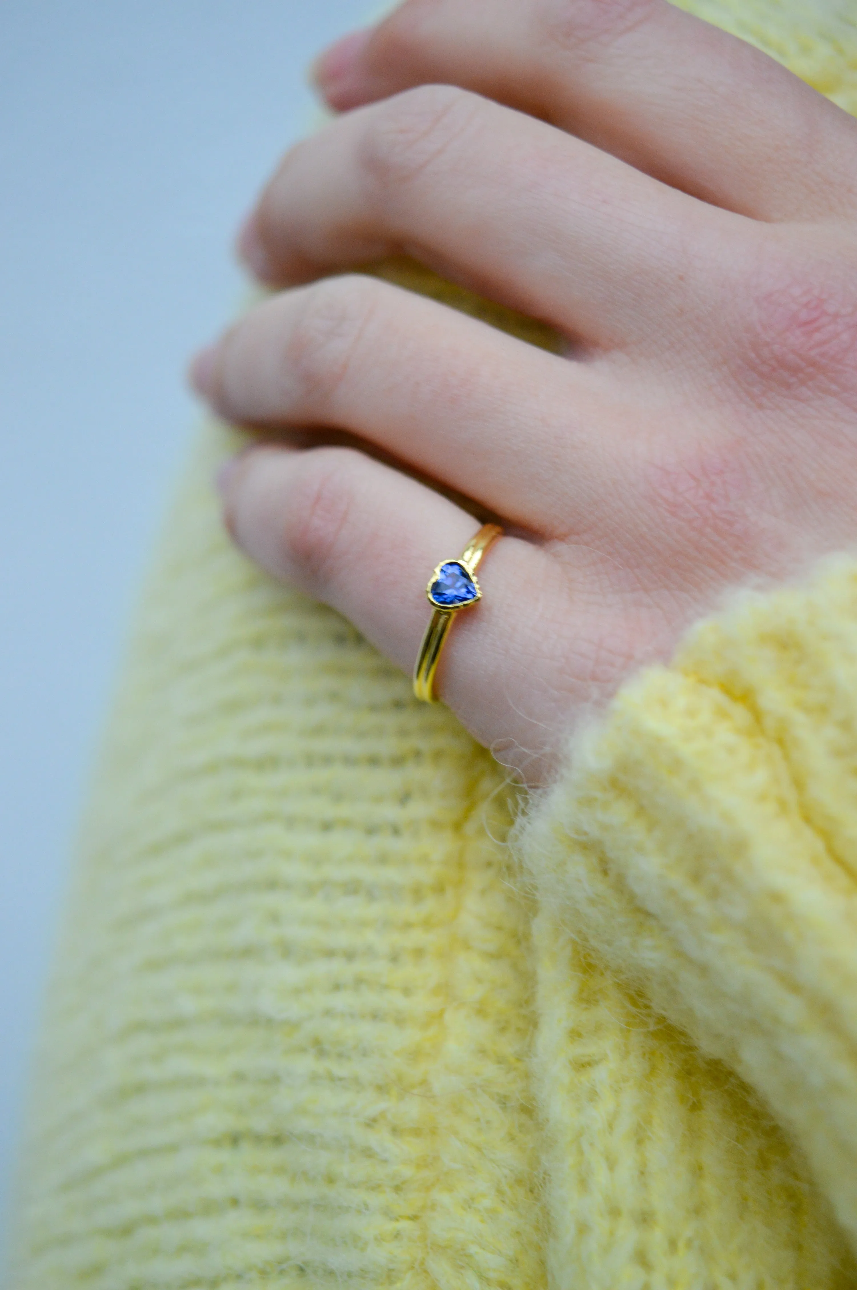 Anna   Nina Platonic Lovers Pinky Ring