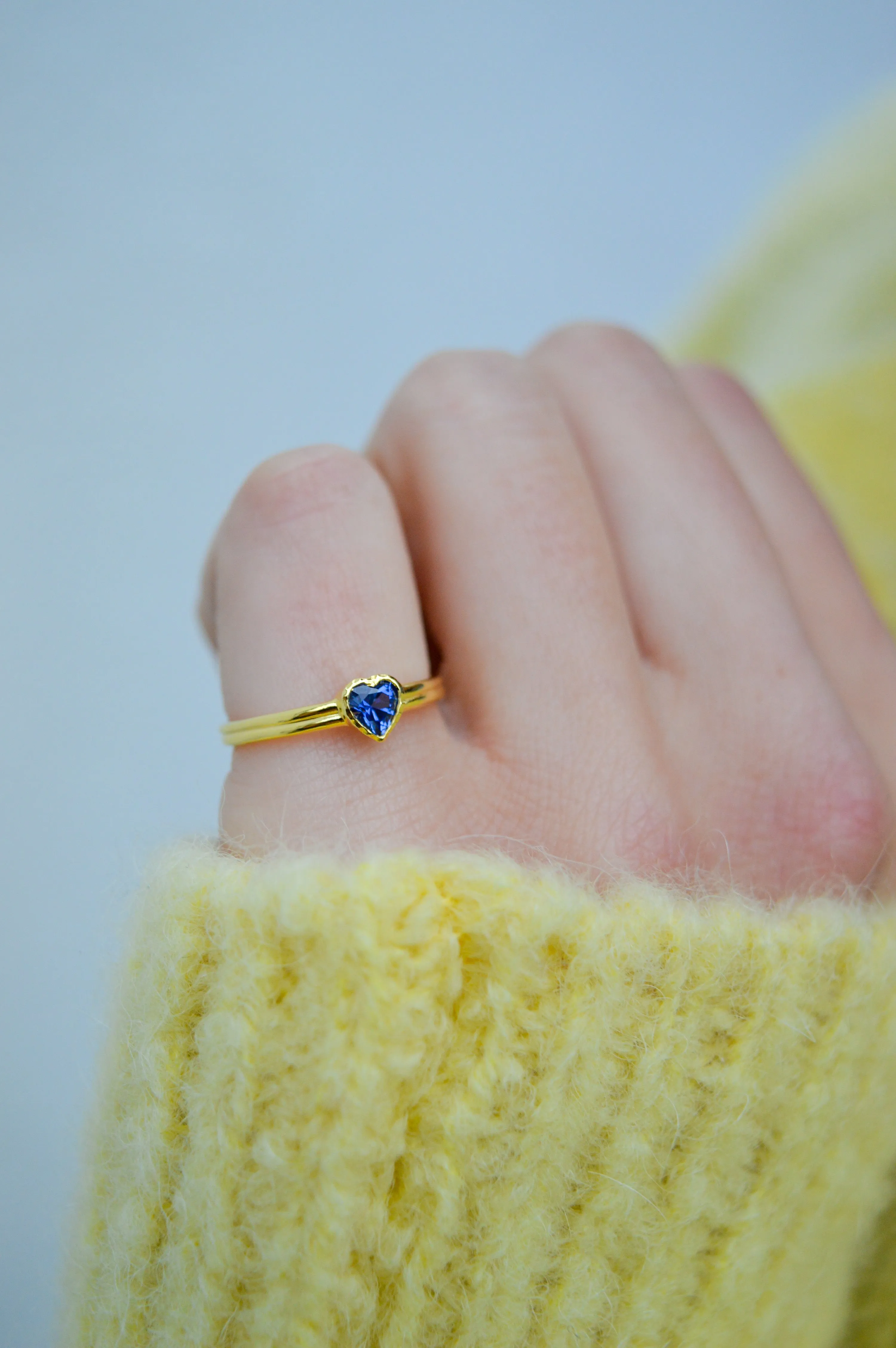 Anna   Nina Platonic Lovers Pinky Ring