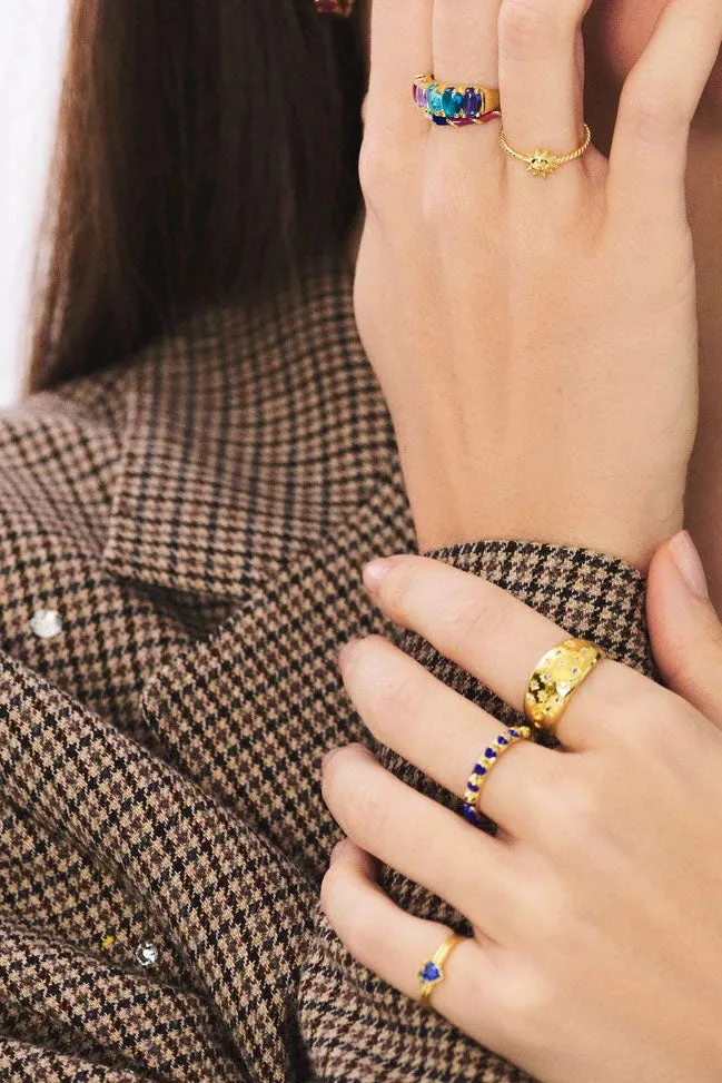 Anna   Nina Platonic Lovers Pinky Ring
