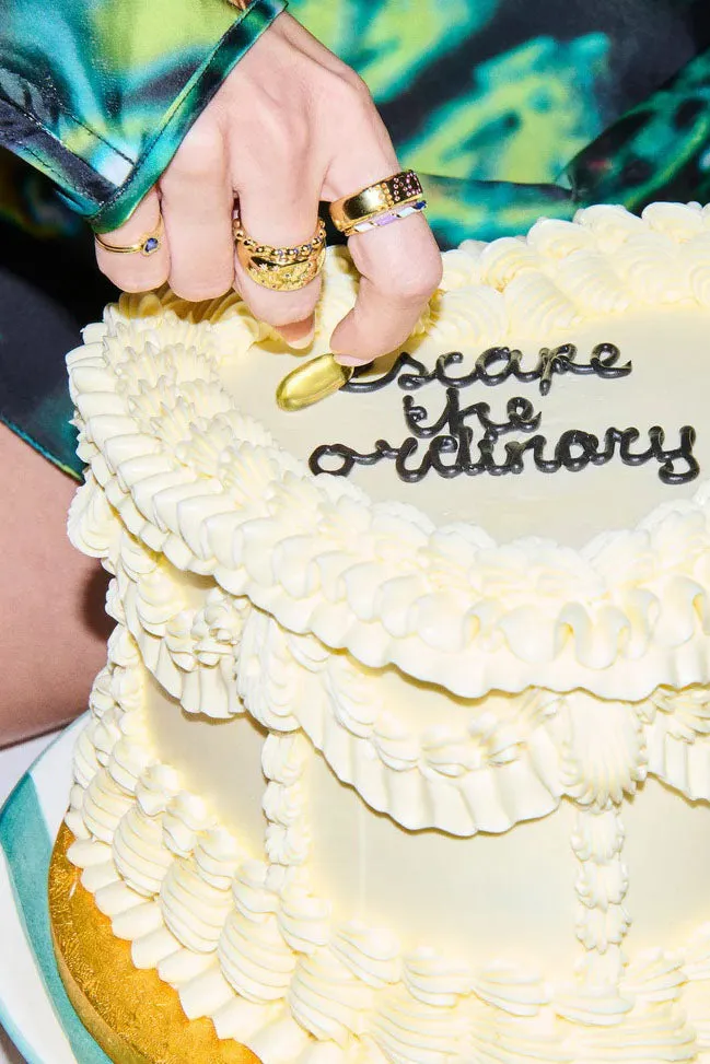 Anna   Nina Platonic Lovers Pinky Ring
