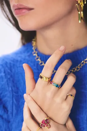 Anna   Nina Platonic Lovers Pinky Ring