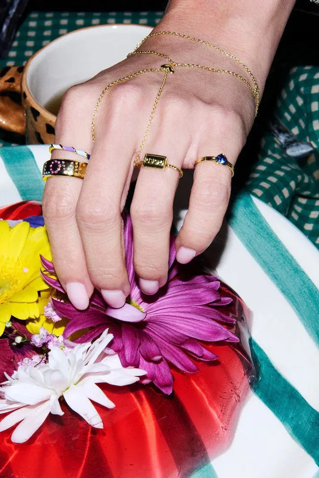 Anna   Nina Platonic Lovers Pinky Ring