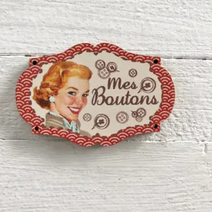Atelier Bonheur du jour - Buttons - Advertisement - My Buttons - Red
