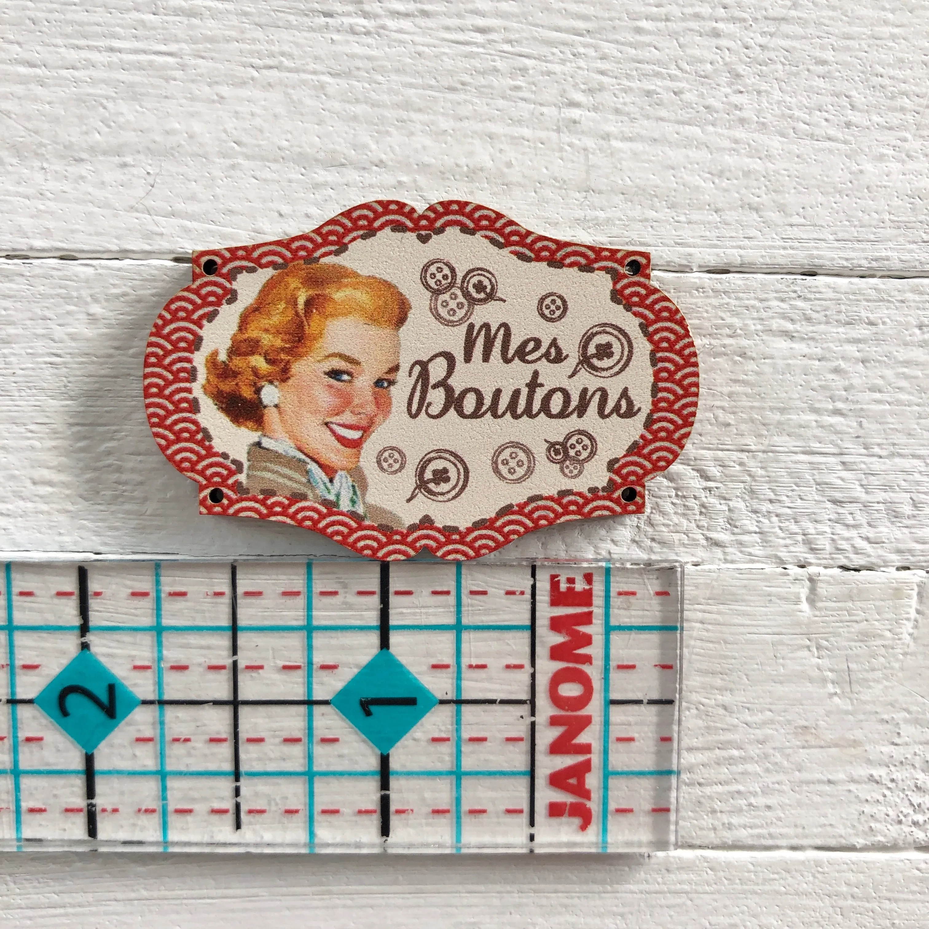 Atelier Bonheur du jour - Buttons - Advertisement - My Buttons - Red