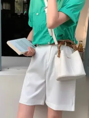 Bamboo Handle Bag