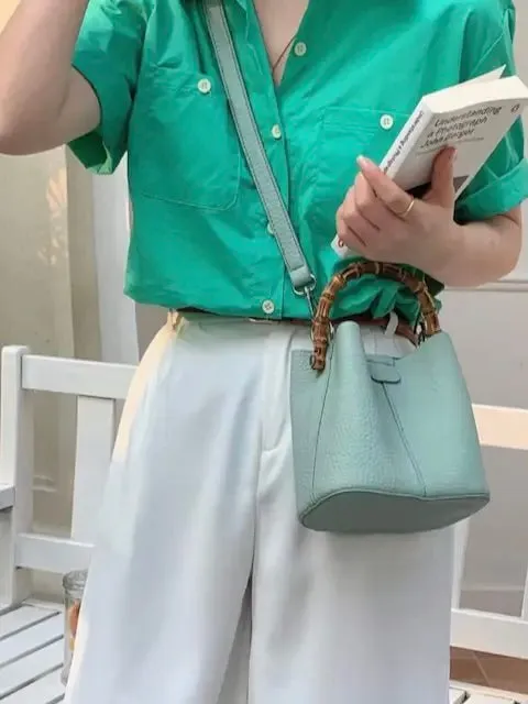 Bamboo Handle Bag