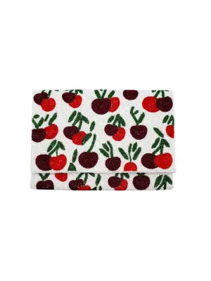 Beaded Cherry Bag