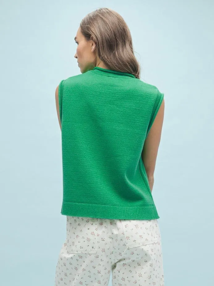 Bethany Button Vest