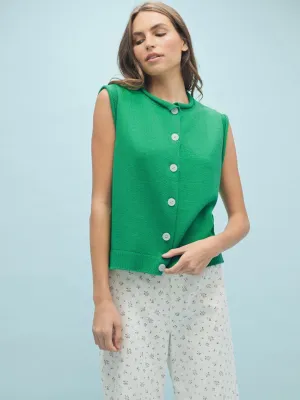 Bethany Button Vest