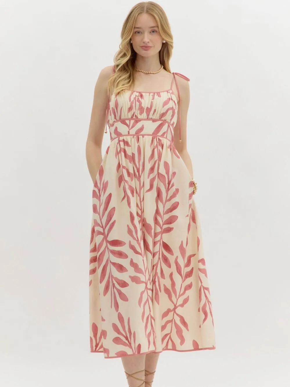 Botanical Midi Dress