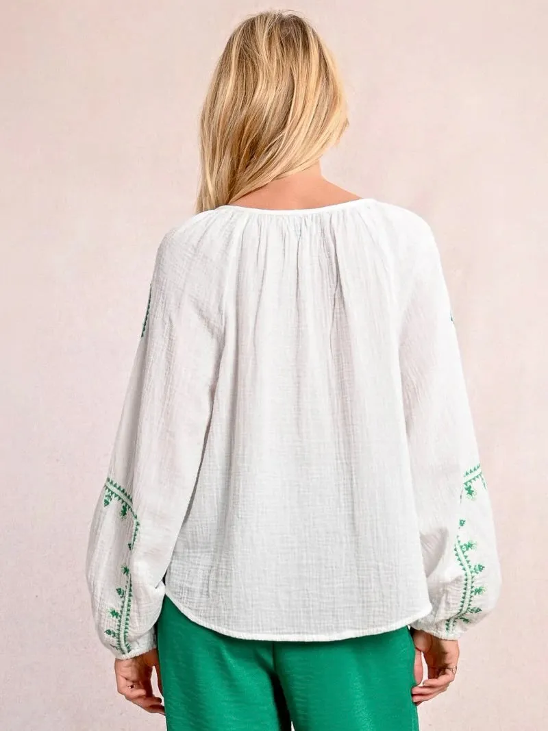 Carolina Woven Top
