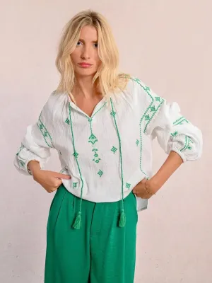 Carolina Woven Top