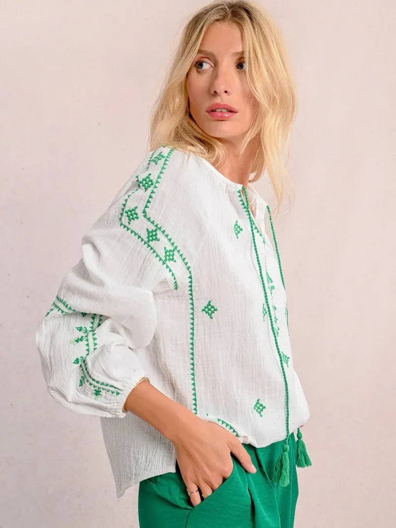 Carolina Woven Top