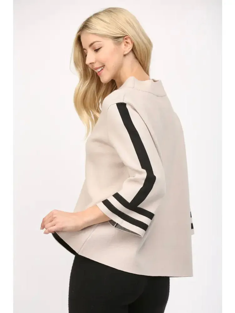 Caroline Mock Neck Sweater