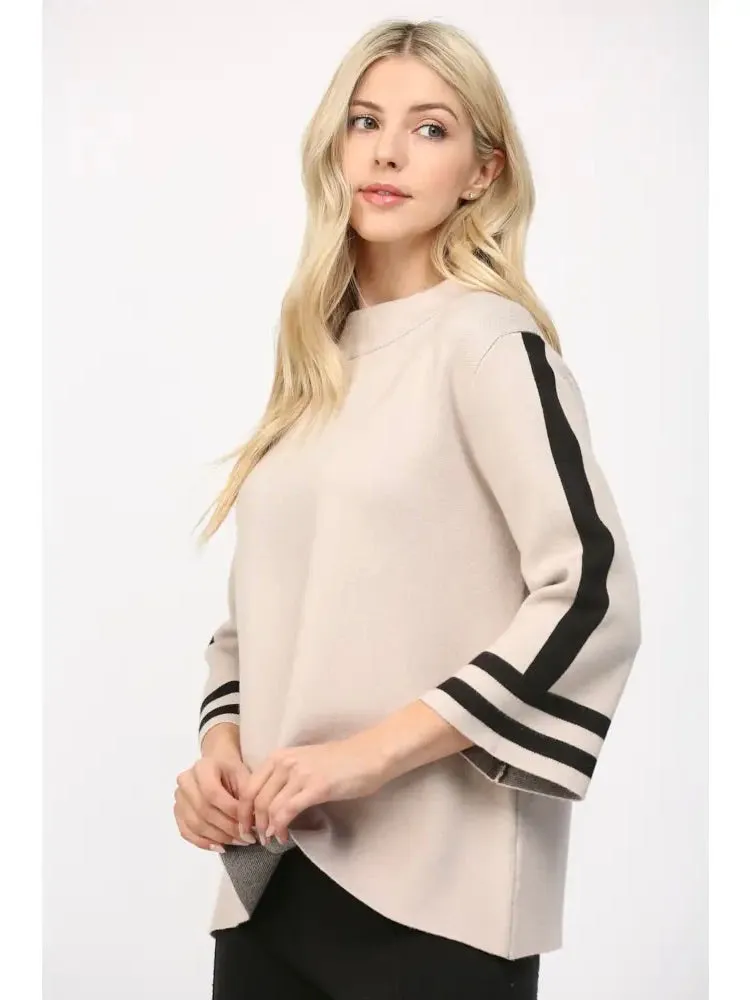Caroline Mock Neck Sweater
