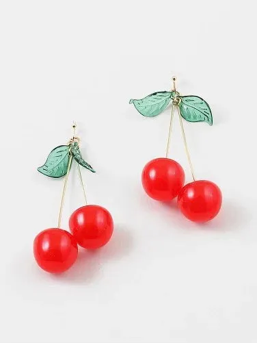 Cherry On Top Earring