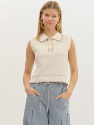 Chloe Sleeveless Sweater