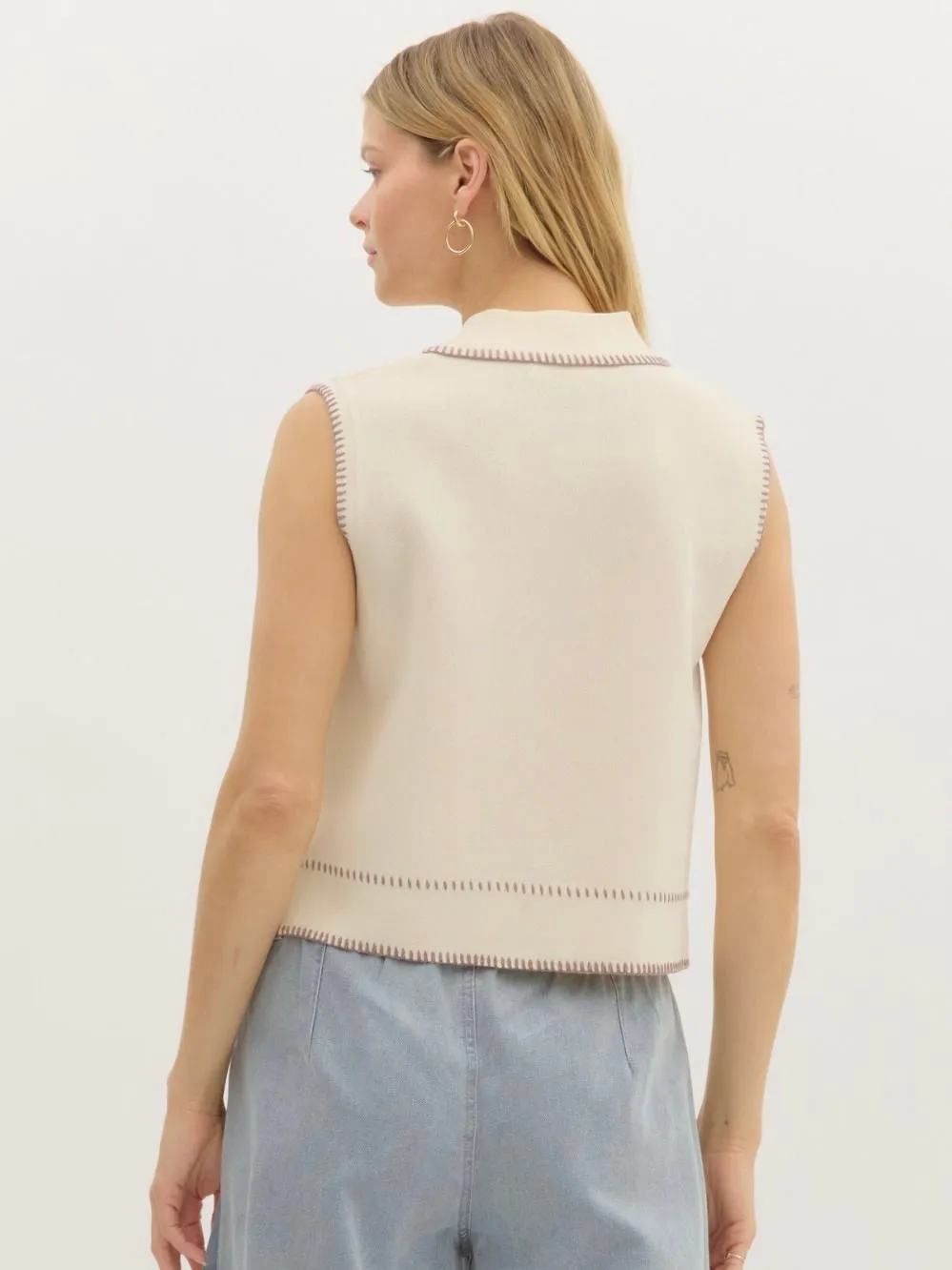 Chloe Sleeveless Sweater