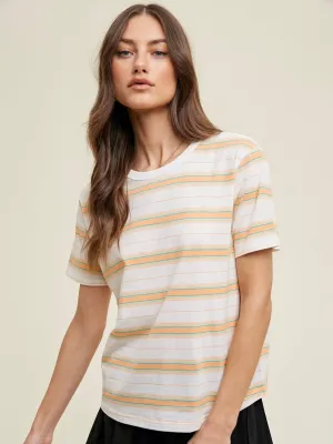 Citrus Striped Tee
