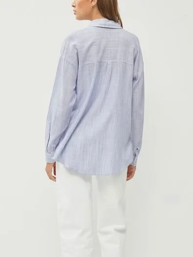 Coastal Stripe Button Down Shirt