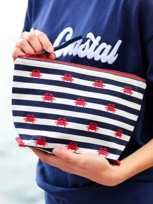 Crab Zip Pouch