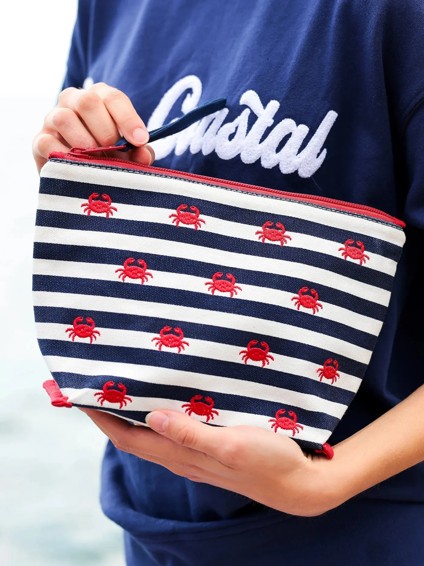 Crab Zip Pouch