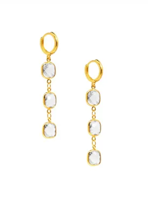 Crystal Chain Earring