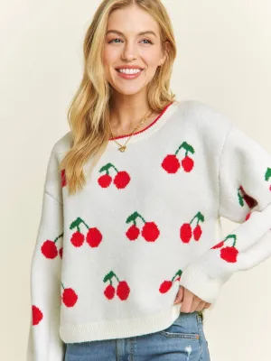 Cute Cherry Pullover