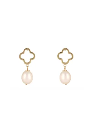 Cutout Clover Earring