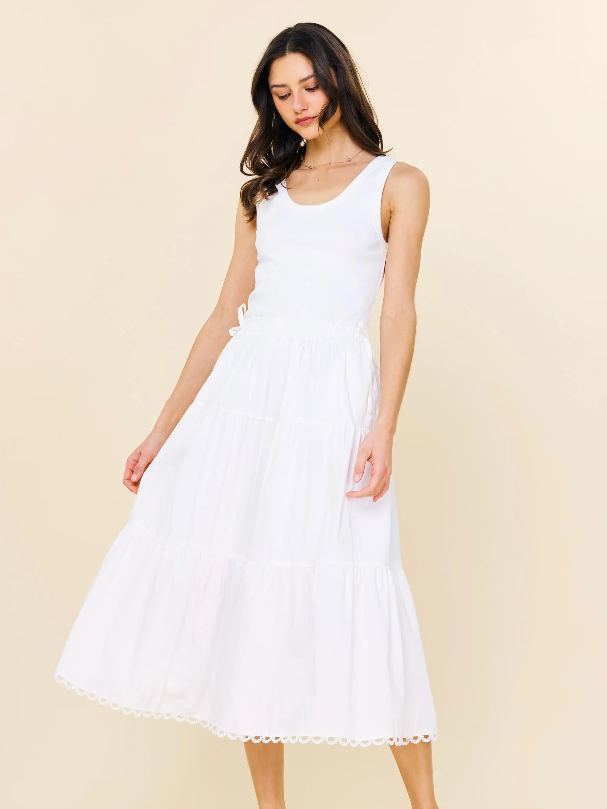 Dania Poplin Midi Dress