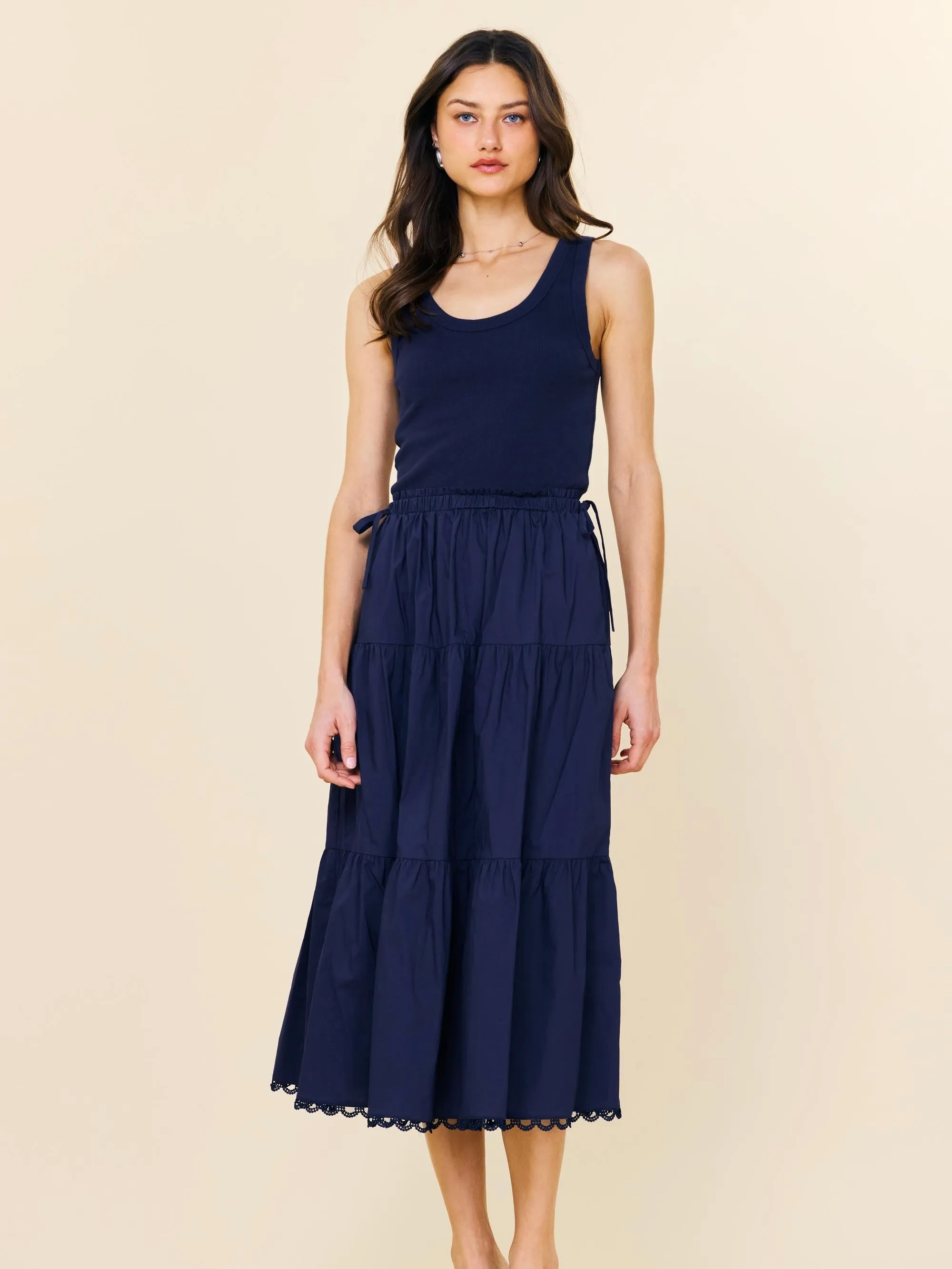 Dania Poplin Midi Dress