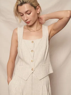Ellen Striped Vest