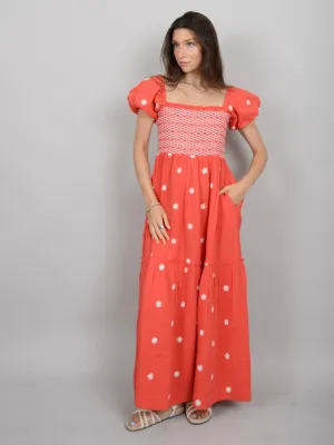Francesca Embroidered Dress