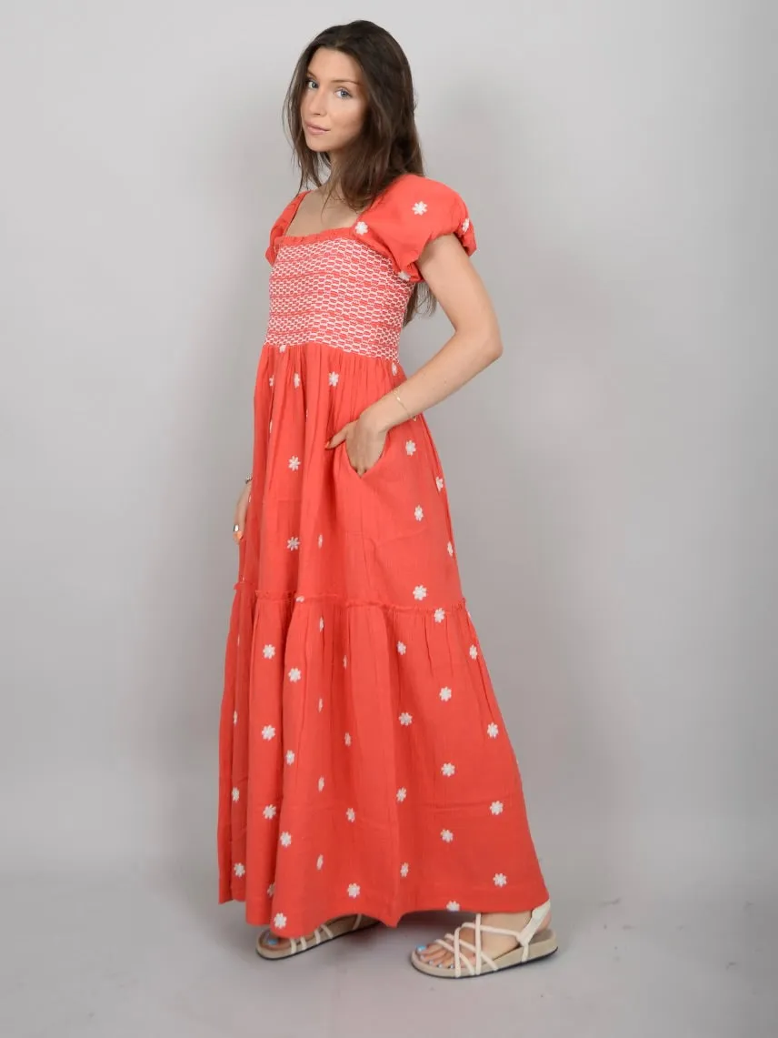 Francesca Embroidered Dress