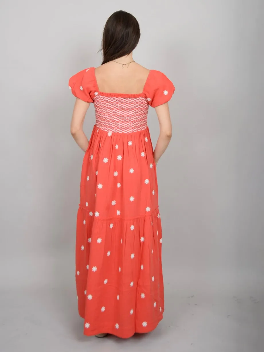 Francesca Embroidered Dress
