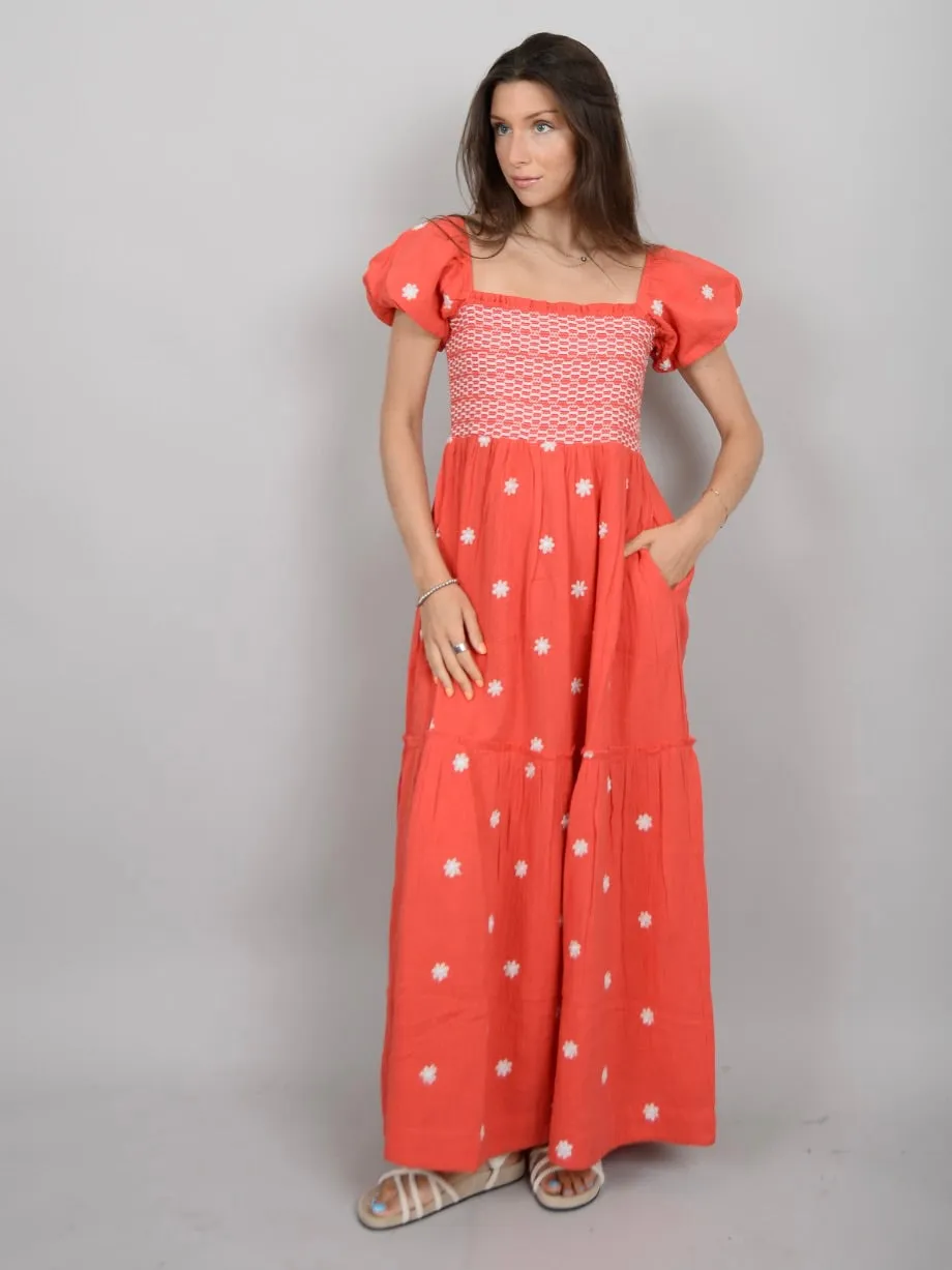Francesca Embroidered Dress