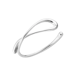 Georg Jensen Mercy Sterling Silver Twist Bangle