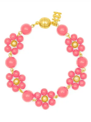 Glassbead Flower Bracelet