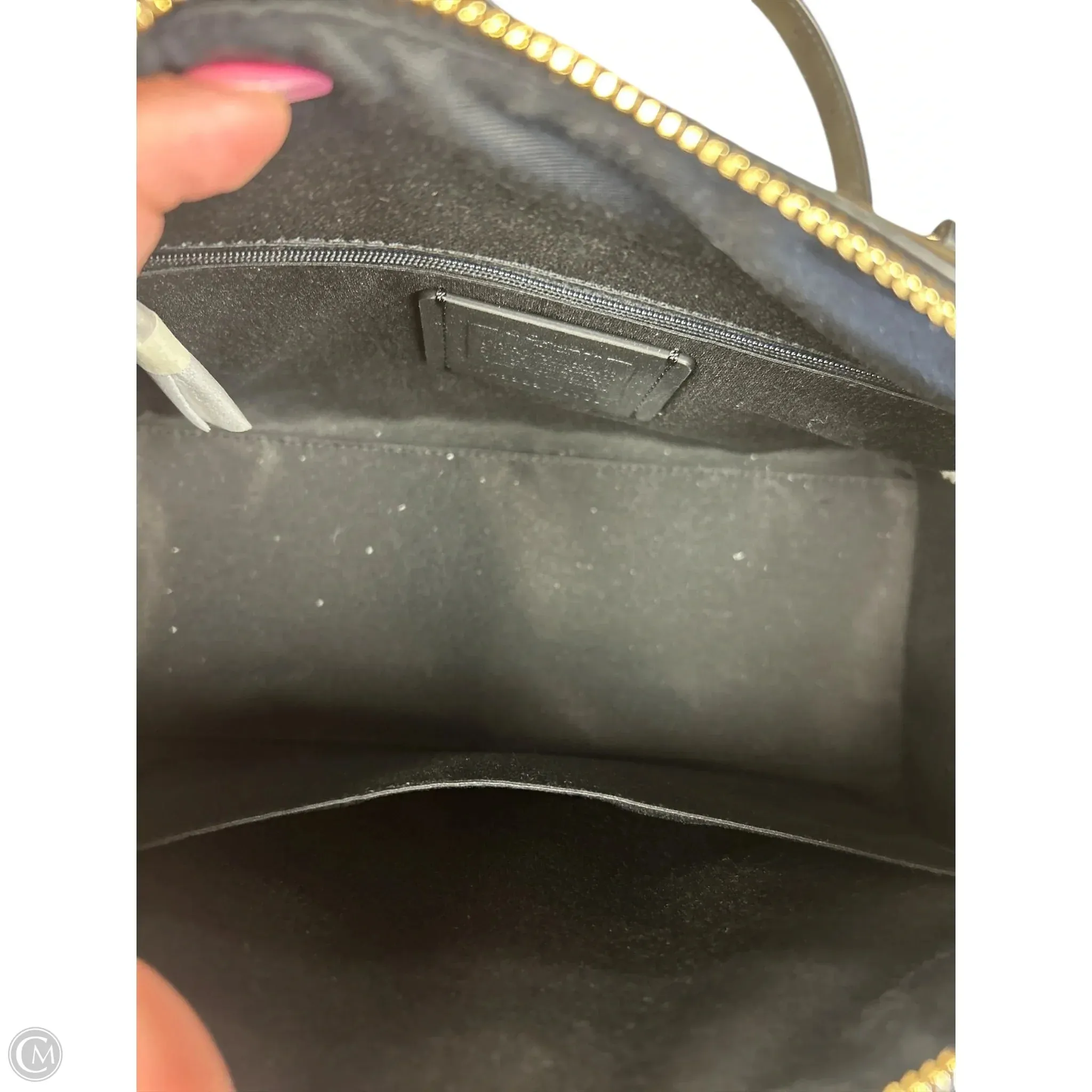 Handbag Designer By Coach, Size: Medium