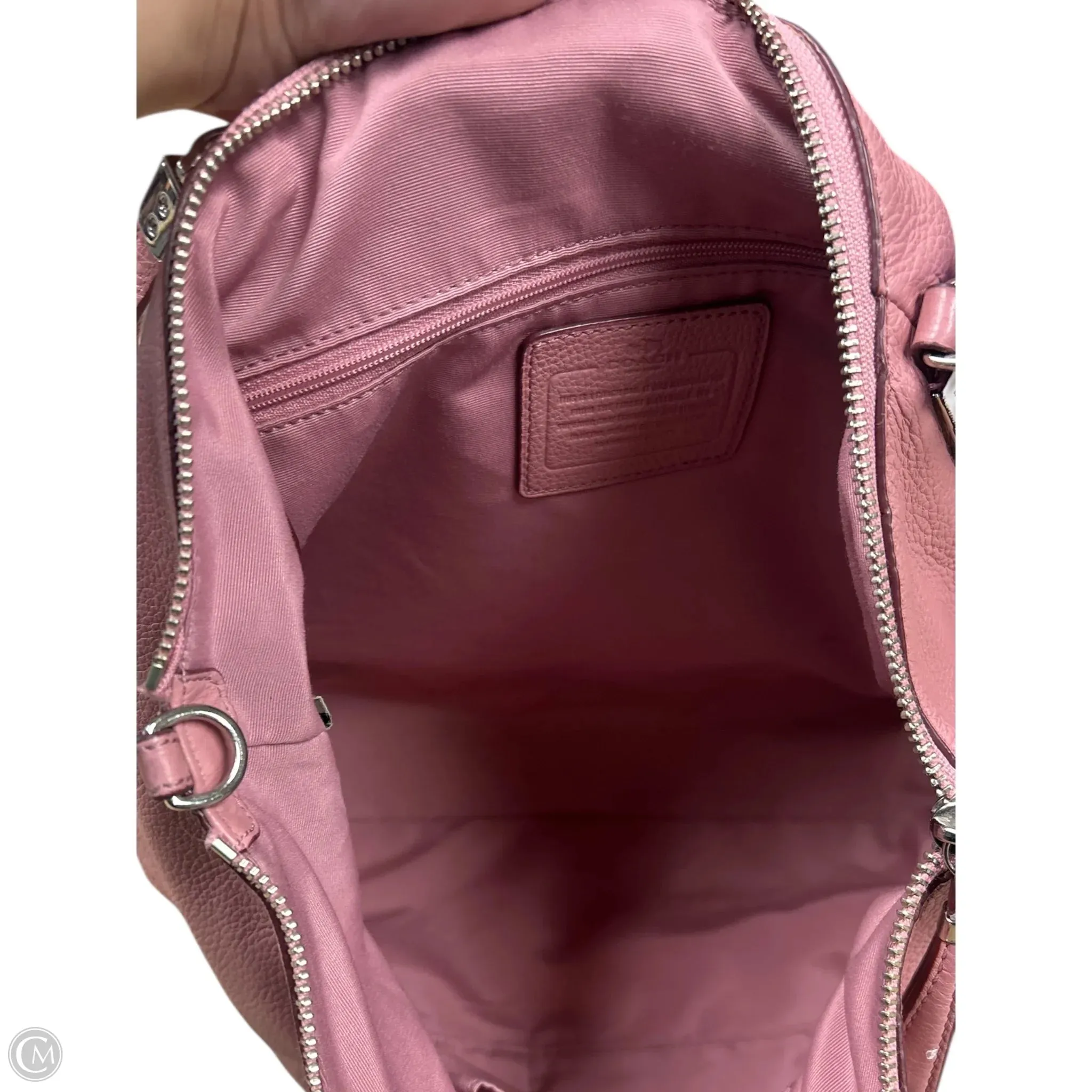 Handbag Designer By Coach, Size: Medium