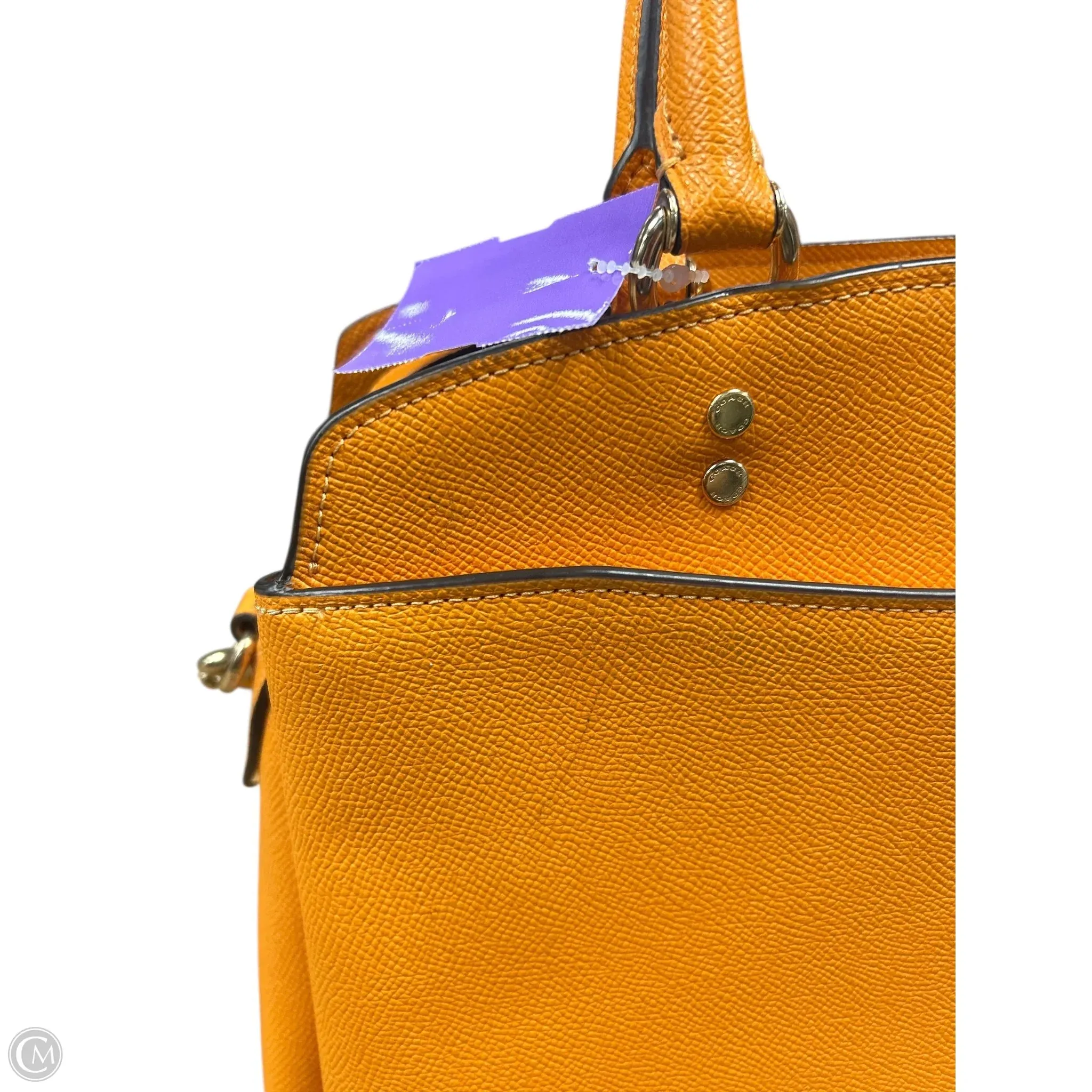 Handbag Designer By Coach, Size: Medium