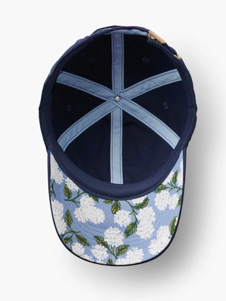 Hydrangea Baseball Cap