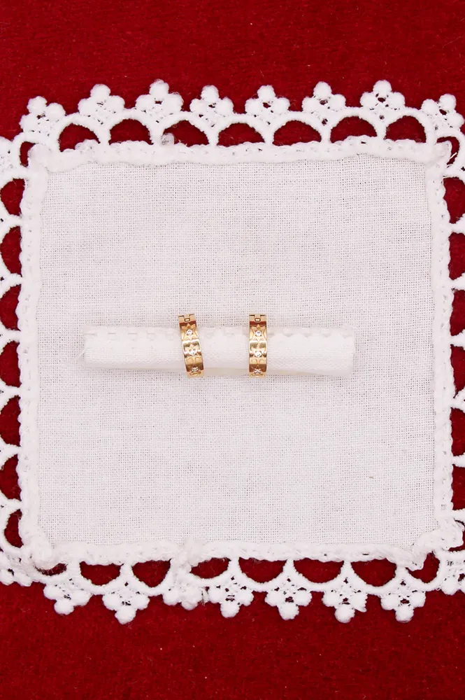 Iris & I Clementine Hoop Earrings